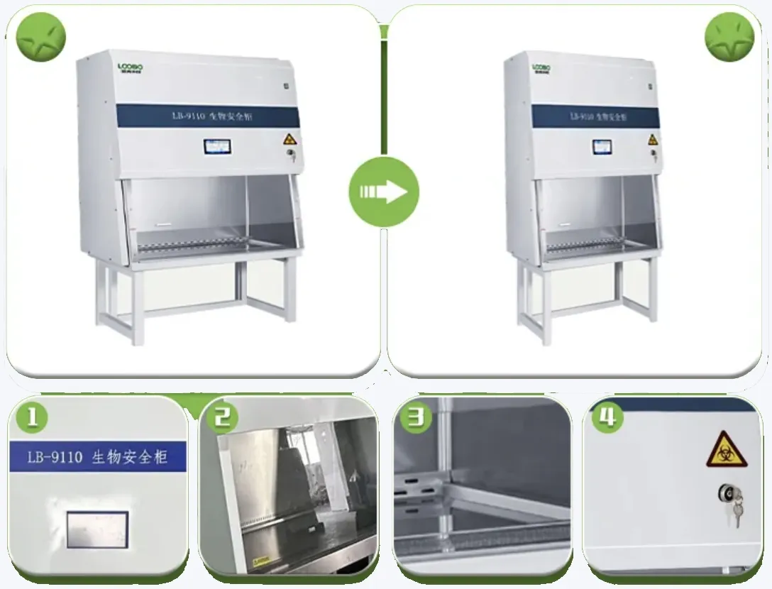 Biosafety cabinet material details