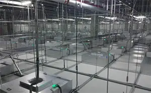 Should cleanroom ceilings be reinforced 