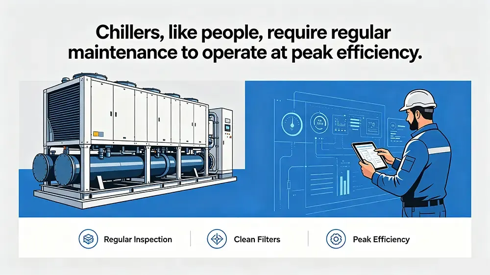 Chiller unit maintenance overview.webp