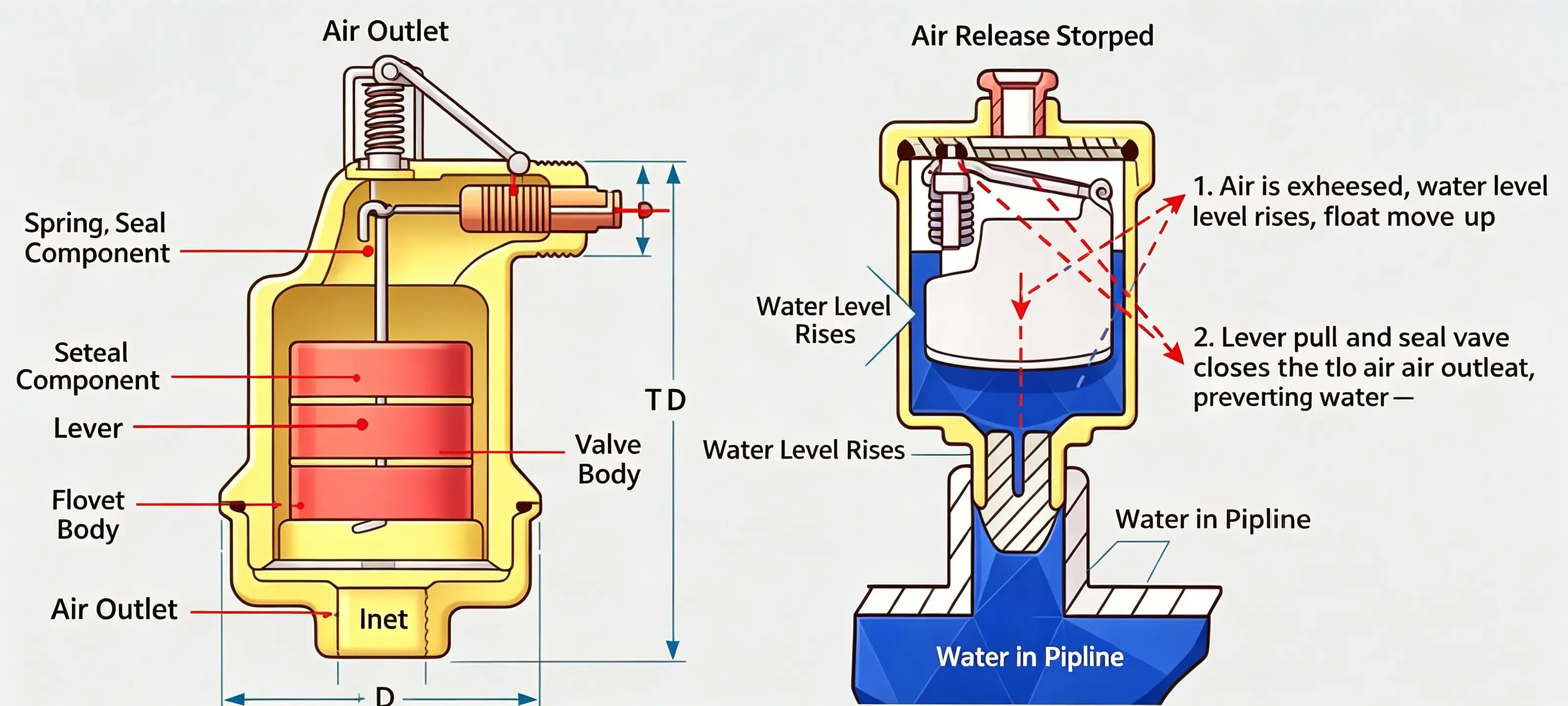 Water refill forces the float up, sealing the valve.webp