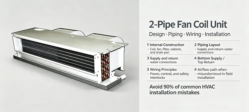 Two‑Pipe Fan Coil Units. Two‑Pipe Fan Coil Units.