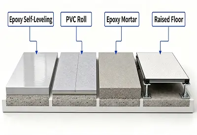 4 Cleanroom Flooring Types: Selection, F