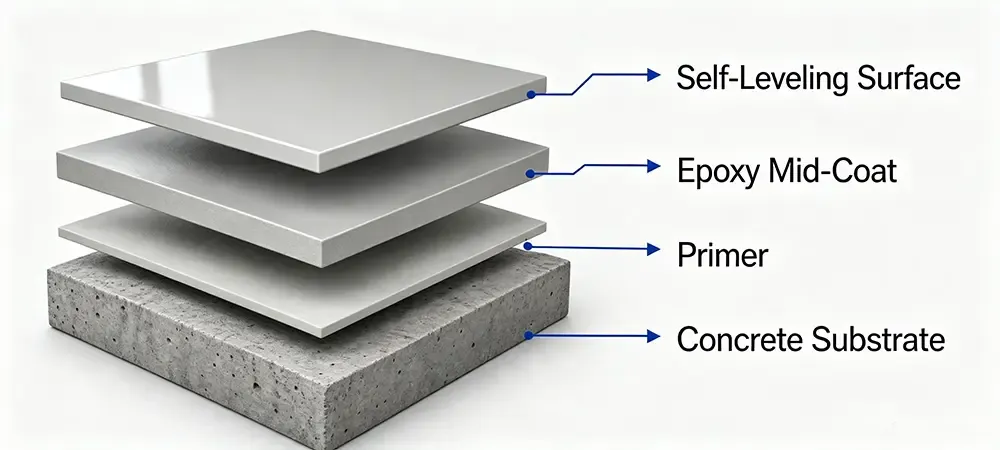 Epoxy Self-leveling. Epoxy Self-leveling.