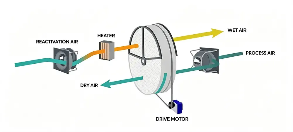 Two-Stage Rotary Desiccant Two-Stage Rotary Desiccant