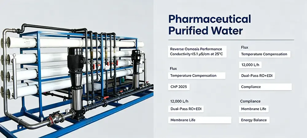 Pharmaceutical purified water. Pharmaceutical purified water.