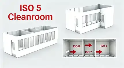 ISO 5 cleanroom 3D model.webp