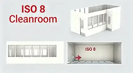 ISO 8 cleanroom 3D model.webp