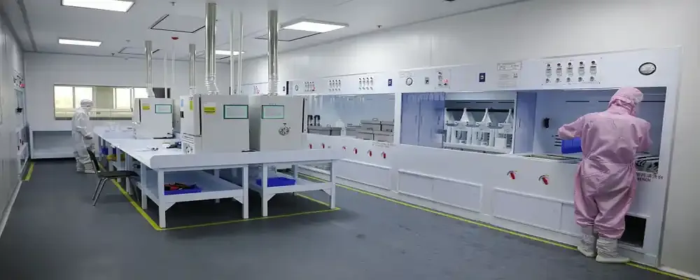 Biotechnology cleanroom