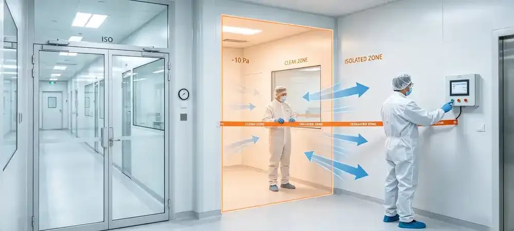 Cleanroom Area Isolation & Pressure Control Protocol .webp