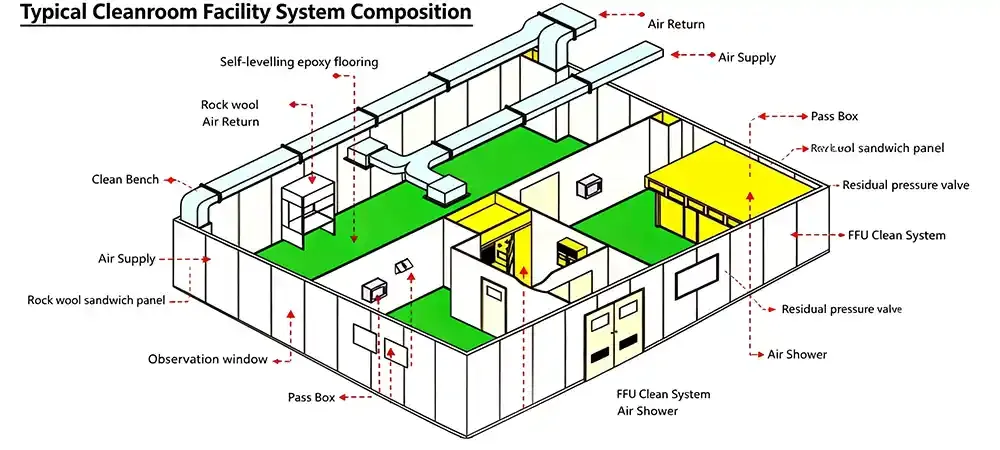 3D complete model of clean room.webp