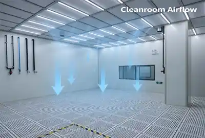 Fan Filter Units (FFU) in ISO 5 Cleanroo
