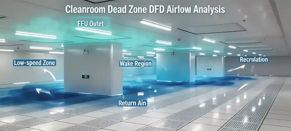 cleanroom dead zones CFD airflow analysis.webp