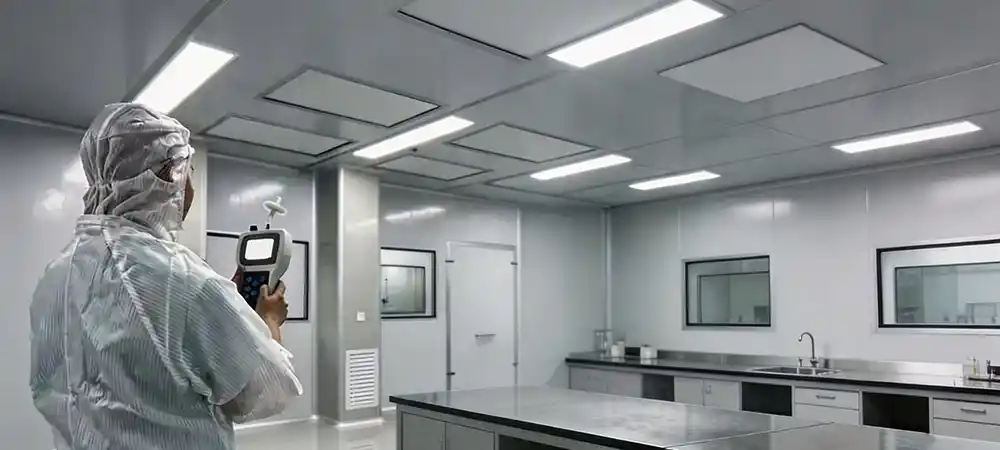 Aseptic clean laboratory of pharmaceutical factory Aseptic clean laboratory of pharmaceutical factory