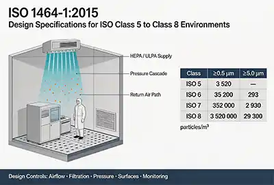 ISO 14644-1:2015 Design Specifications f