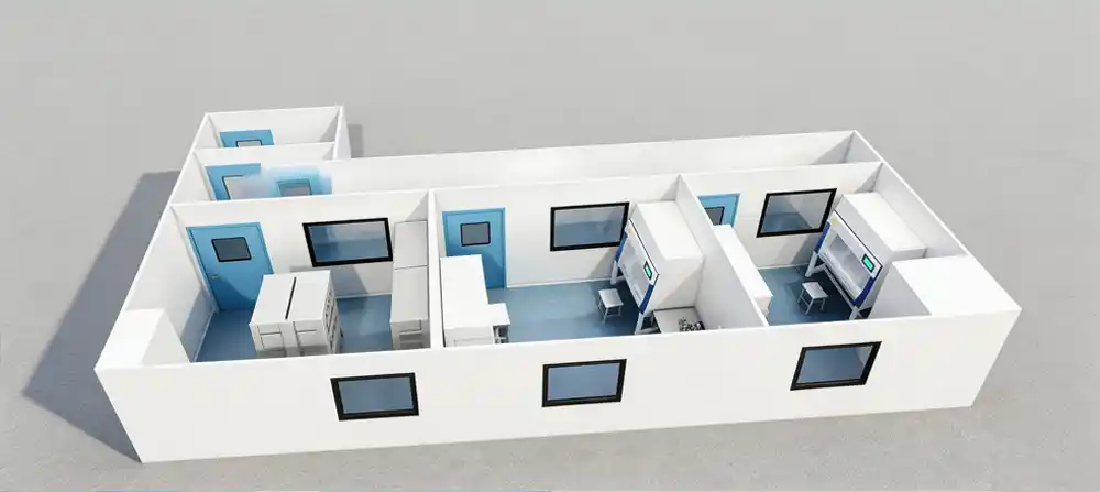 3D design model of biosafety laboratory.webp