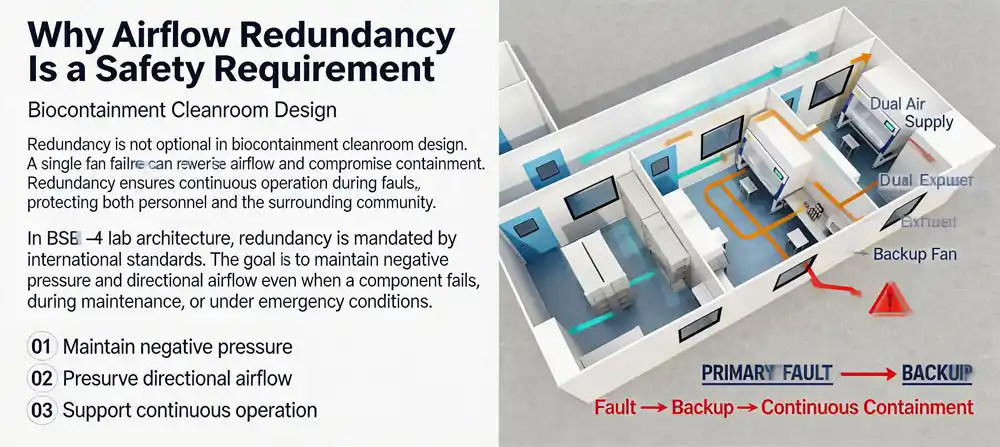 Biosafety laboratory Airflow Redundancy.webp