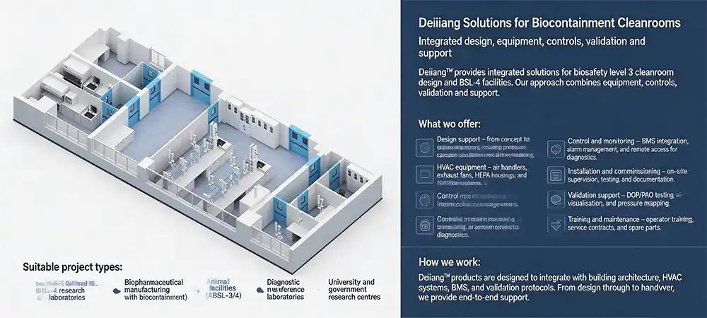 Deiiang Solutions for Biocontainment Cleanrooms.webp