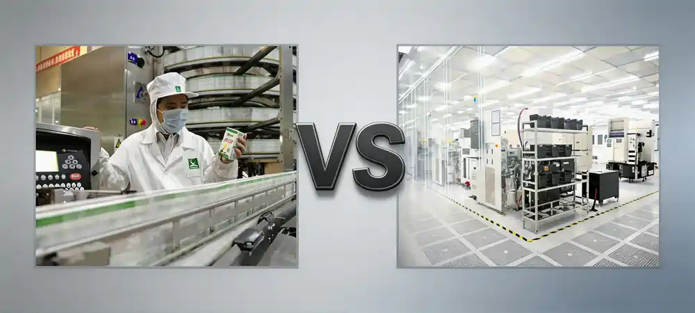 Food Cleanrooms vs General Industrial Cleanrooms Food Cleanrooms vs General Industrial Cleanrooms