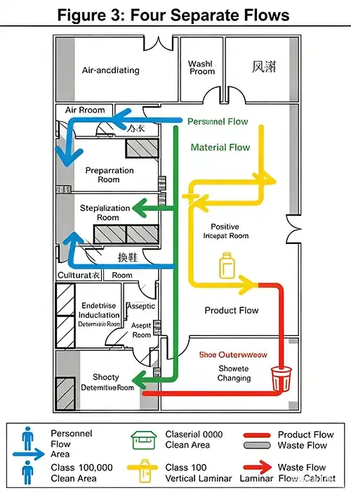 CGT cleanroom flow diagram.webp
