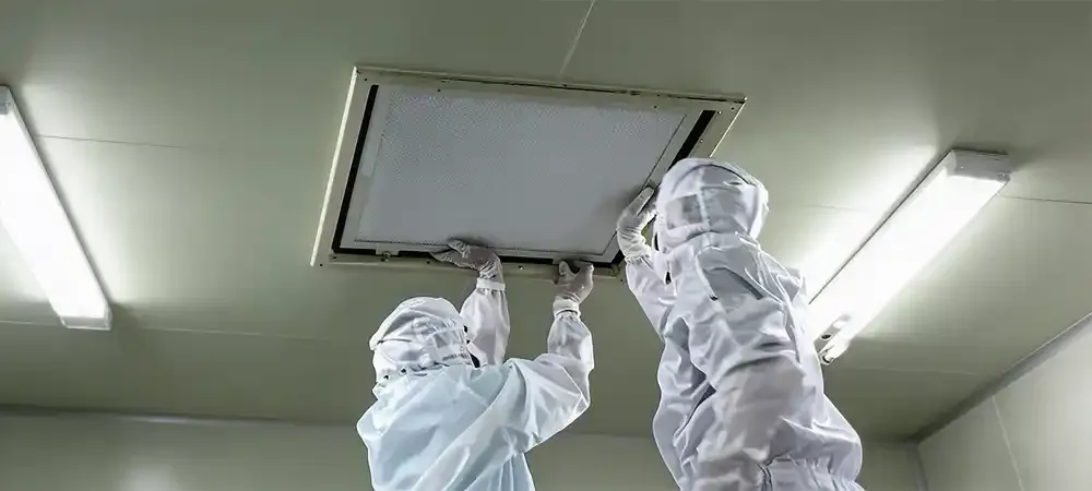 Cleanroom HEPA filter leak detection.webp