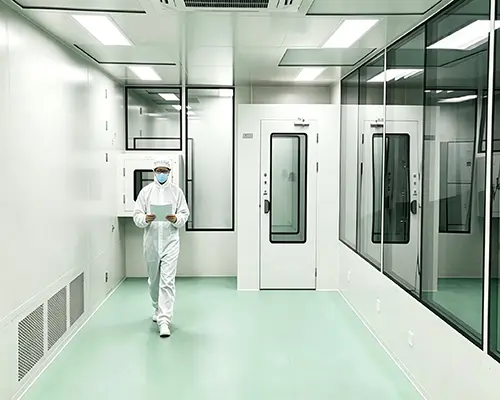 Negative Pressure Hardwall Cleanroom