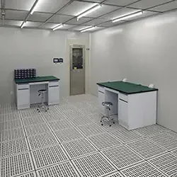 Sala limpia de pared rígida a presión positiva para procesamiento de semiconductores, baterías y materiales avanzados Sala limpia de pared rígida a presión positiva para procesamiento de semiconductores, baterías y materiales avanzados