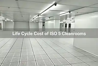 Life Cycle Cost of ISO 5 Cleanrooms: Ini