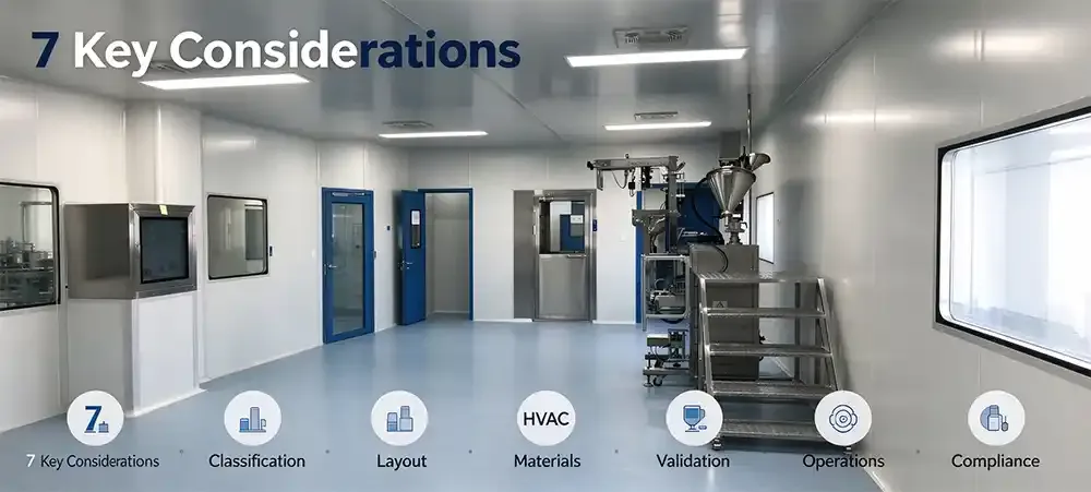 7 Key Considerations for Modular Cleanrooms in the Pharmaceutical Industry 7 Key Considerations for Modular Cleanrooms in the Pharmaceutical Industry