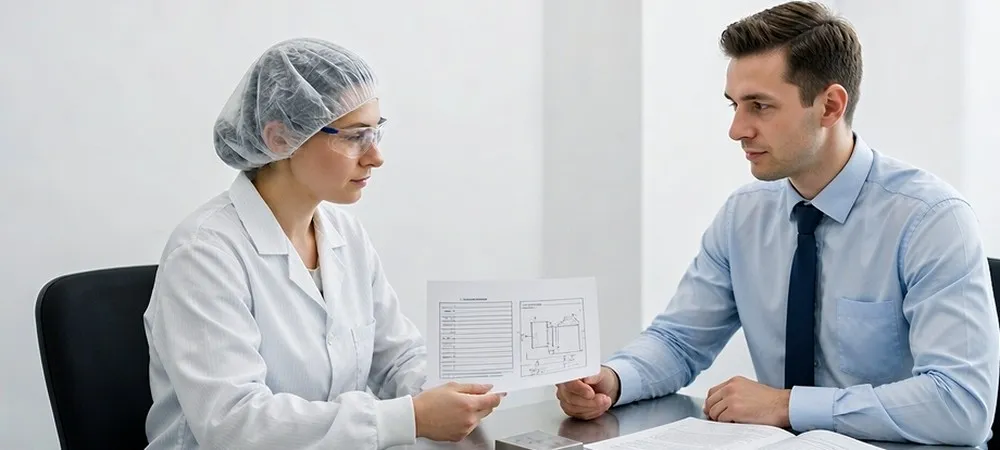 Confirming VHP compatibility before cleanroom specification