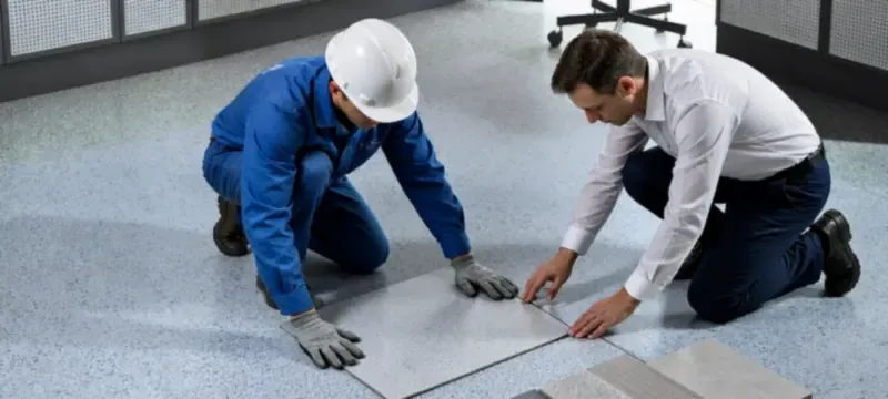 Selecting static-dissipative flooring for an ISO 5 cleanroom Selecting static-dissipative flooring for an ISO 5 cleanroom