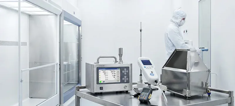 Certification test instruments for cleanroom ISO verification Certification test instruments for cleanroom ISO verification