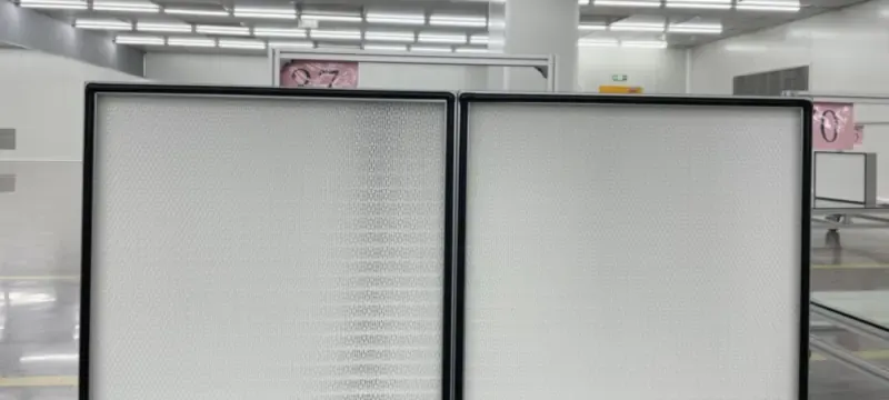 Super high-efficiency U15-U17 filter for critical cleanroom environments