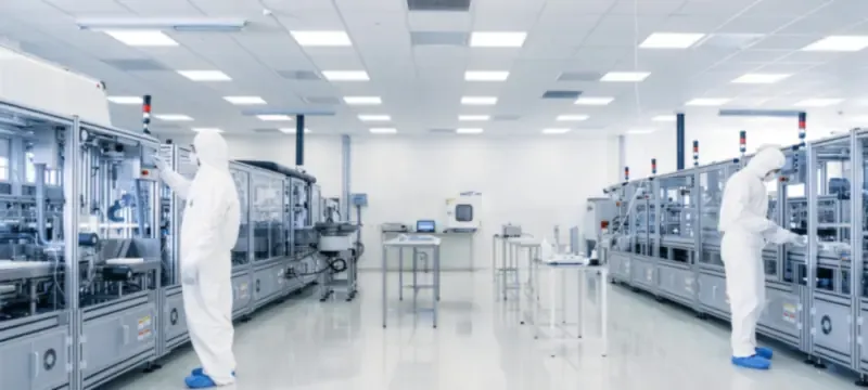 Pharmaceutical cleanroom production area Pharmaceutical cleanroom production area