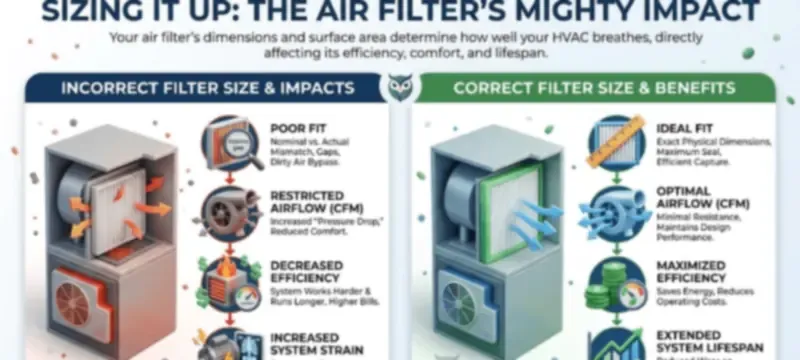 Filter cost factors size media frame breakdown