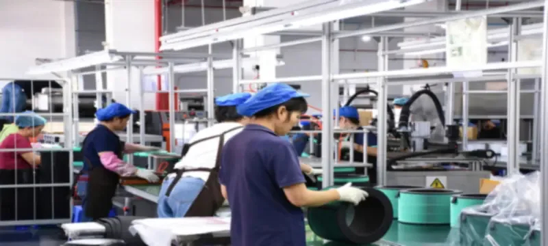 Filter manufacturing workshop production line