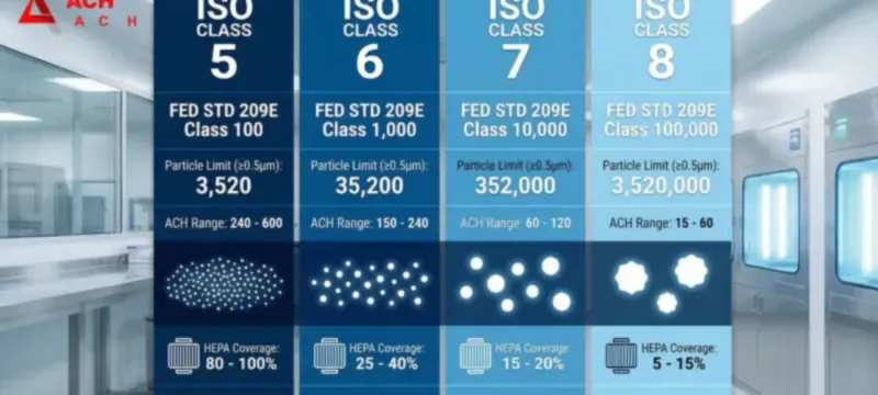 Cleanroom classification filter performance demand