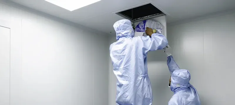 Hospital isolation room air filtration system Hospital isolation room air filtration system