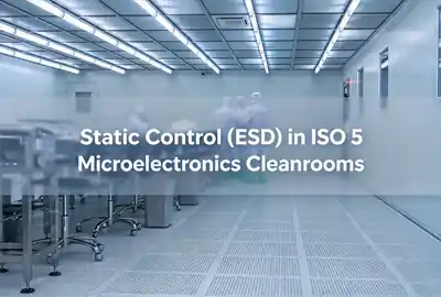 Static Control (ESD) in ISO 5 Microelectronics Cleanrooms
