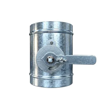 Round volume damper Round volume damper