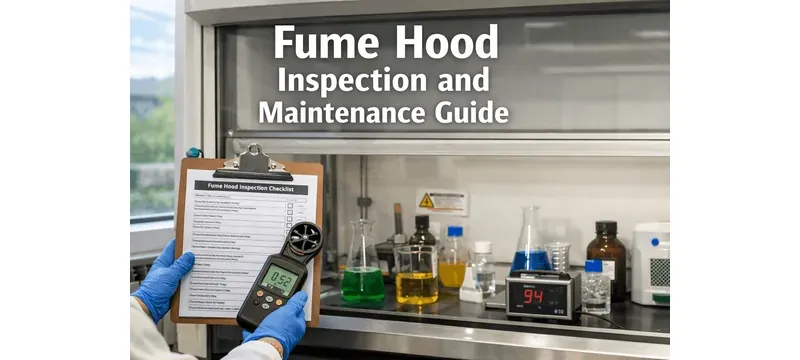 Fume hood validation documentation checklist