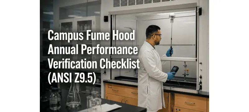 Fume hood periodic certification checklist Fume hood periodic certification checklist