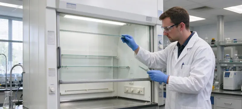 Fume hood preventive maintenance technician Fume hood preventive maintenance technician