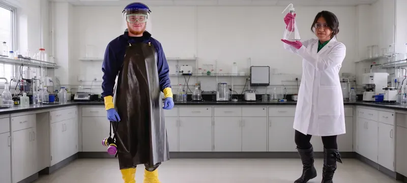 Laboratory worker PPE administrative controls Laboratory worker PPE administrative controls