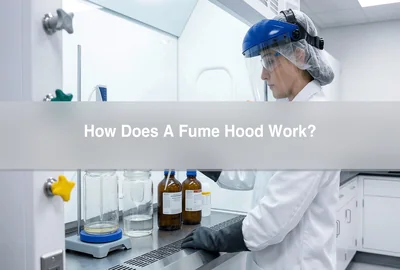 How does a fume hood work
