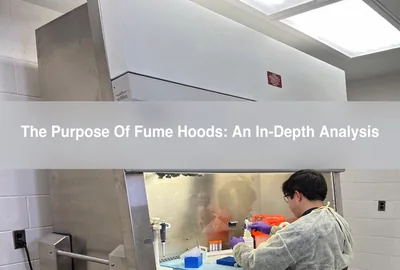 Article thumbnail-The Purpose Of Fume Hoods: An In-Depth Analysis