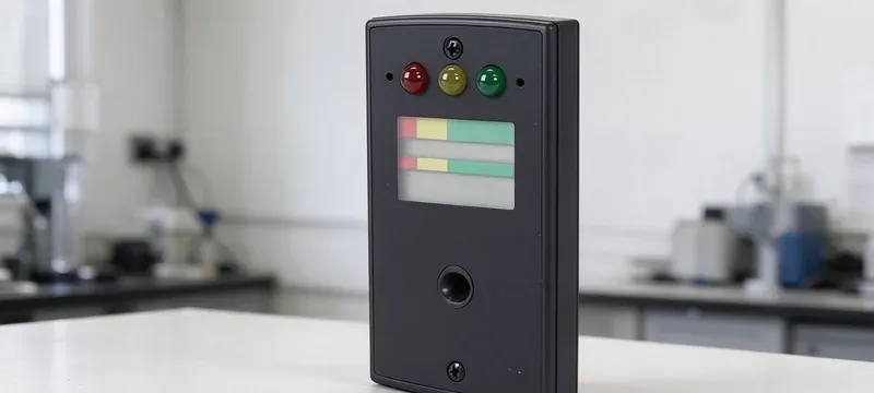 Laboratory fume hood airflow monitor alarm control panel Laboratory fume hood airflow monitor alarm control panel