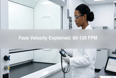 Face Velocity Explained: Why 80-120 FPM Matters