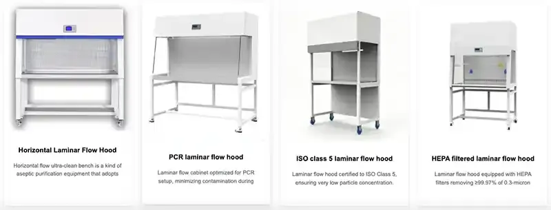 Deiiang laminar flow bench lists