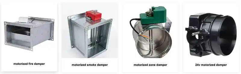 Motorized HVAC Dampers Motorized HVAC Dampers