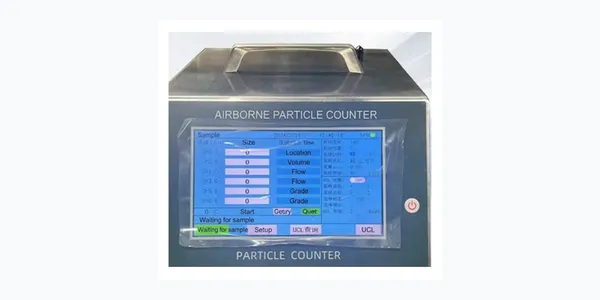 Benchtop 1 CFM cleanroom particle counter